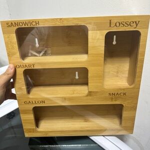 Lossey Ziplock Bag Organizer for Drawer